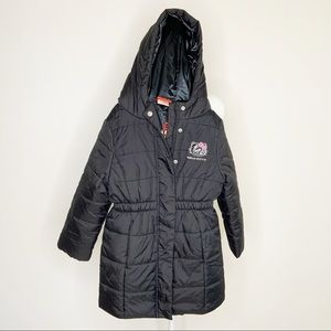 Hello Kitty Long Black Coat NEW